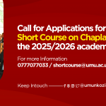 Call for Applications for the Short Course on chaplaincy for the 2025/2026 academic year